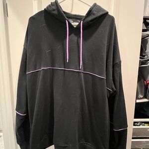 Original Use Black Sweater with Purple Details